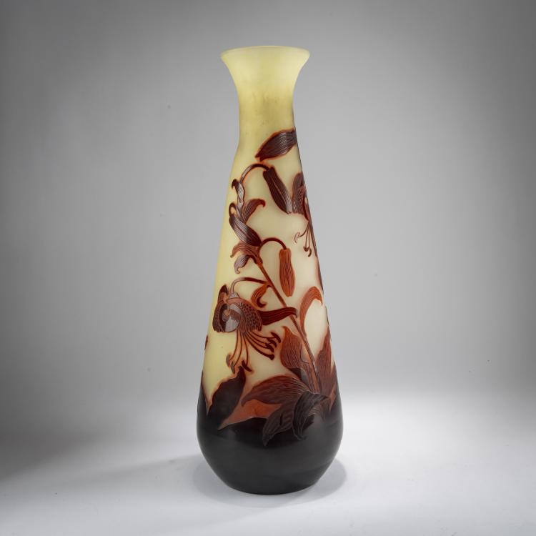 Bild 5 zu Objekt, Tall Vase 'Lys tigr&eacute;', 1908-20, Emile Gall&eacute;, Gall&eacute;, Nancy, 178A 81
